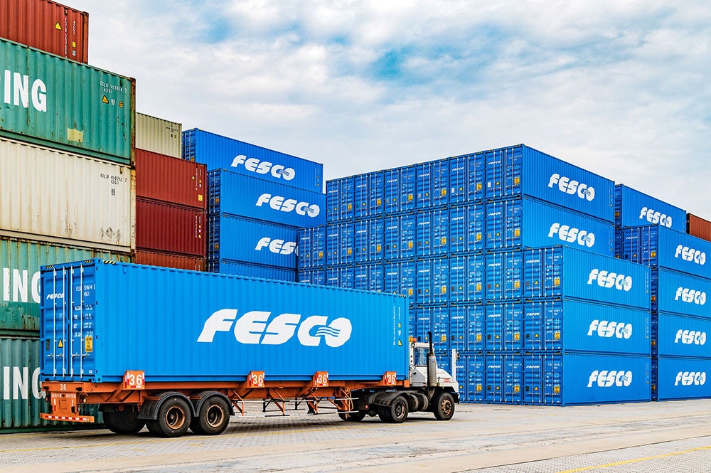 Комплекс услуг в рамках сервиса FESCO на станции Доскино Горьковской железной дороги в Перми